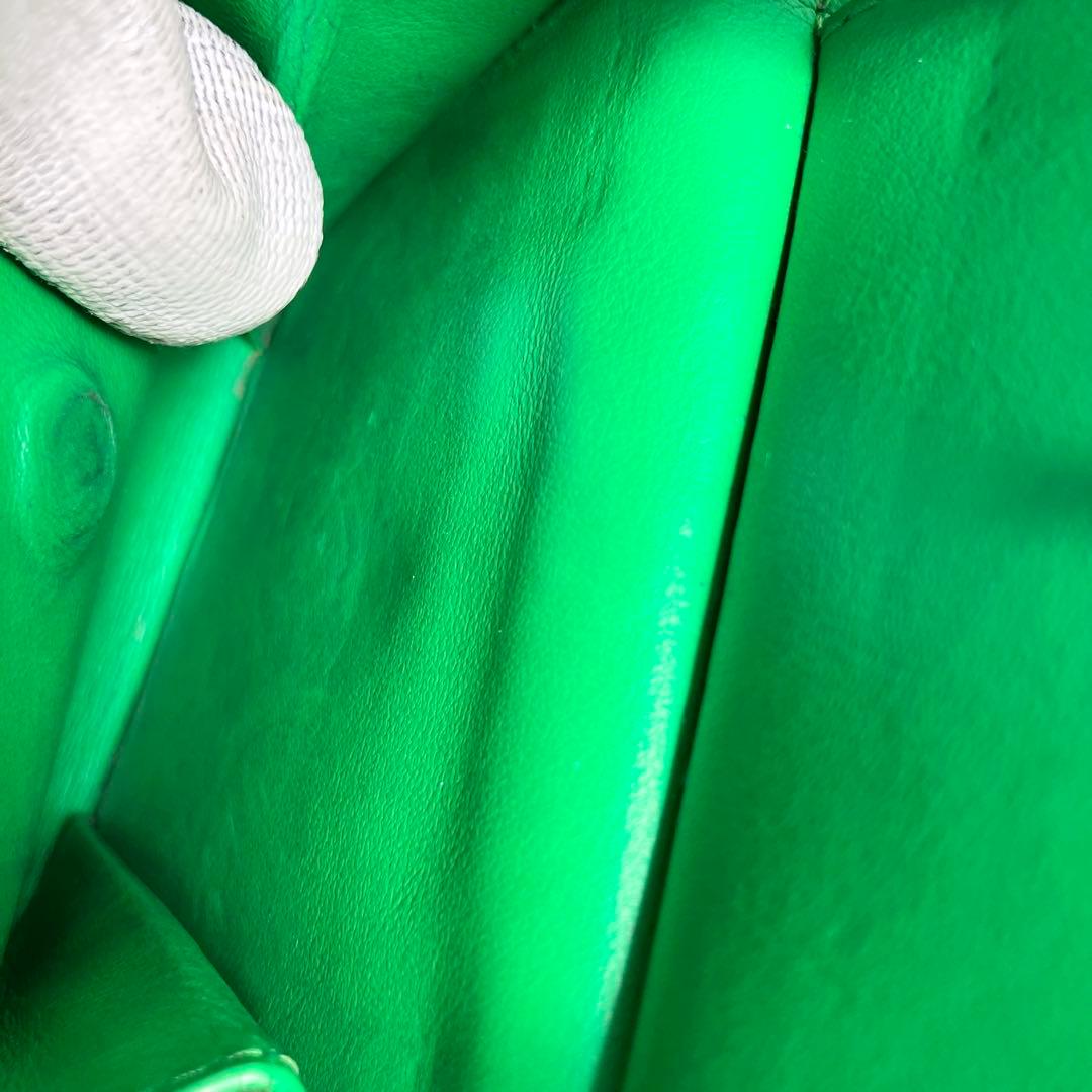 【良品】 ボッテガヴェネタ 二つ折り カセット パラキート IC内蔵