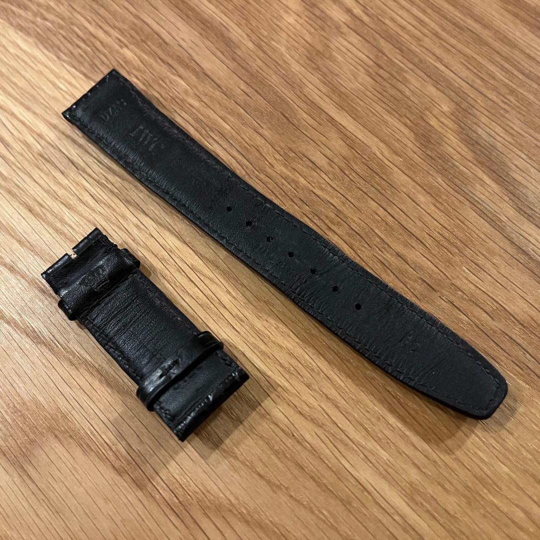 【純正】IWC ポルトギーゼ・クロノグラフ　ベルト／バンド／ストラップ 20mm