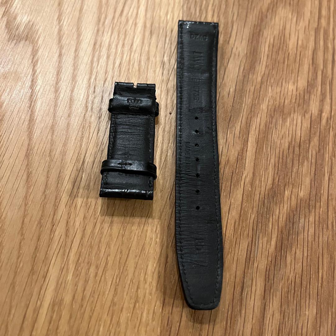 【純正】IWC ポルトギーゼ・クロノグラフ　ベルト／バンド／ストラップ 20mm