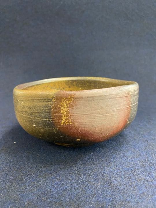 備前焼　人間国宝　藤原雄　茶碗