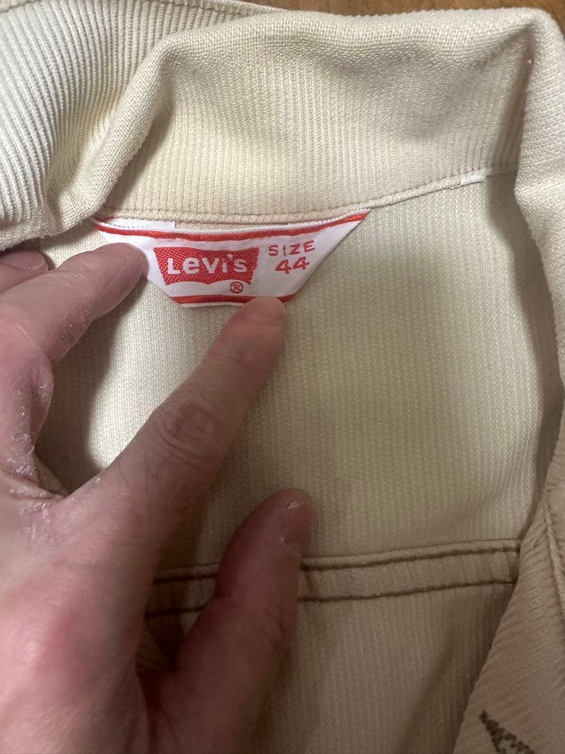 Levi's ベージュ コーディロイジャケットサイズ44