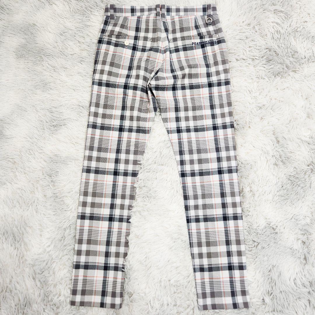 PEARLY GATES ゴルフウェア チェック ロングパンツ ストレッチ 3