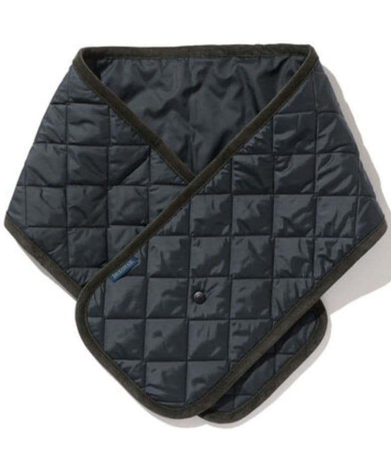 LAVENHAM BUTTON QUILT SCARF ラベンハム マフラー