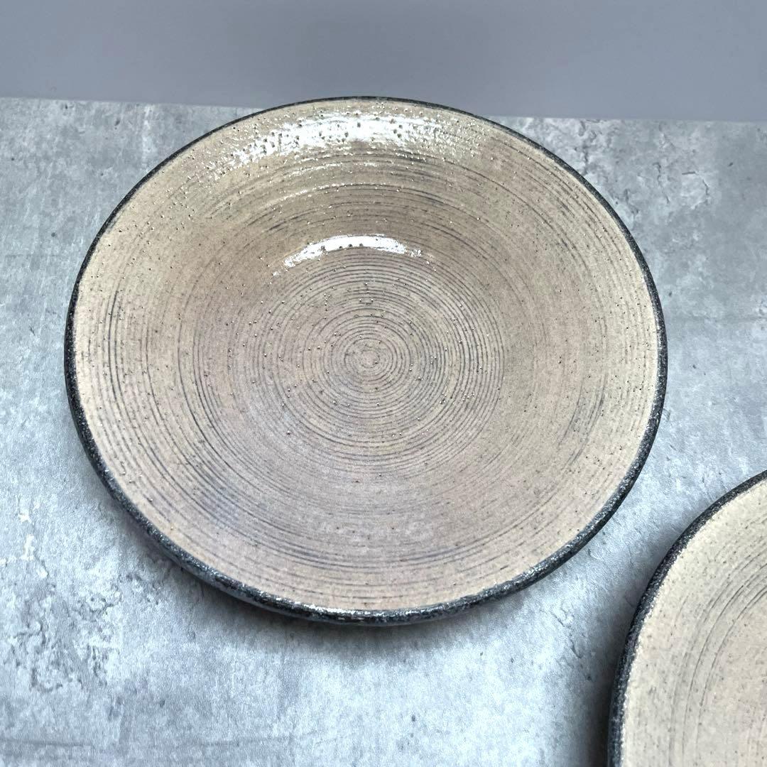 短時間値下中　未使用　小澤基晴さん　粉引　浅鉢　7寸　2点