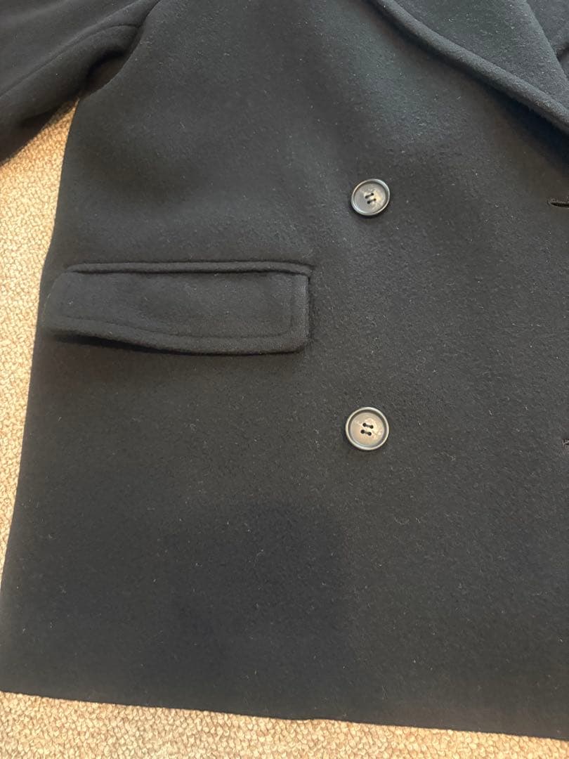 クリーニング済『ジャーナルスタンダードレリューム 』尾州ウールショートピーコート