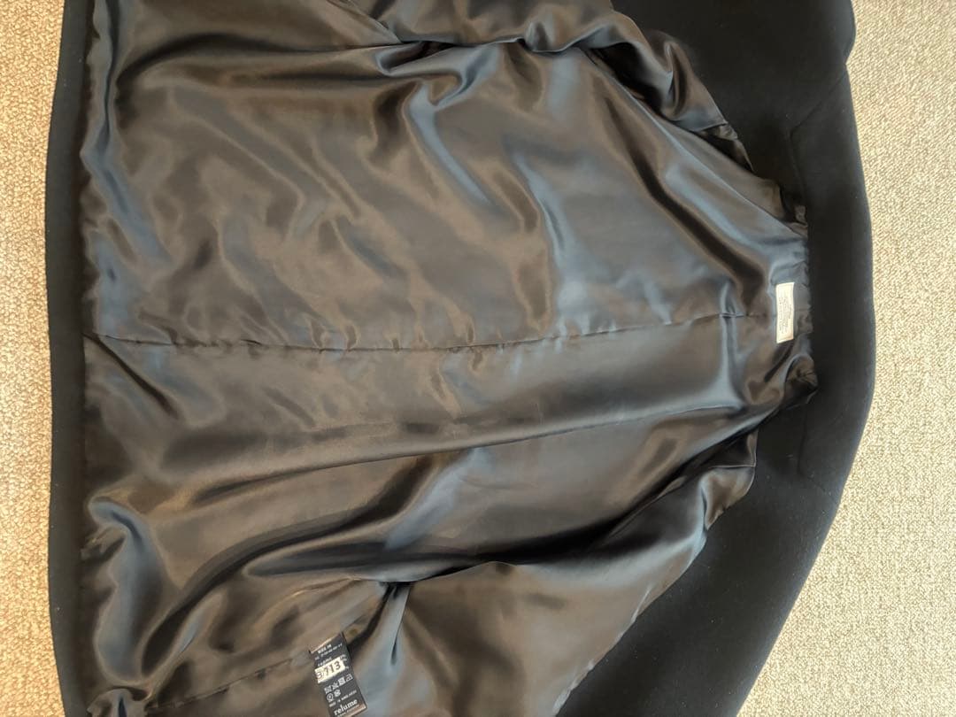 クリーニング済『ジャーナルスタンダードレリューム 』尾州ウールショートピーコート