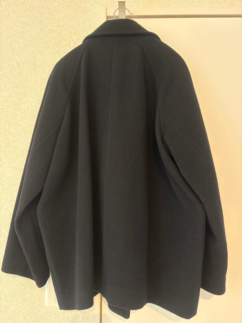 クリーニング済『ジャーナルスタンダードレリューム 』尾州ウールショートピーコート