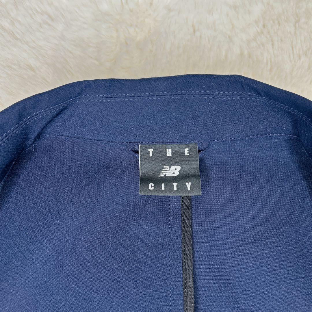 ニューバランス THE CITY スーツ セットアップ ジャージ 紺 XL