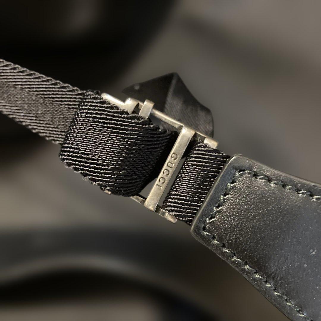 グッチ　シェリーライン　バックパック　リュック キャンバス　ユニセックス