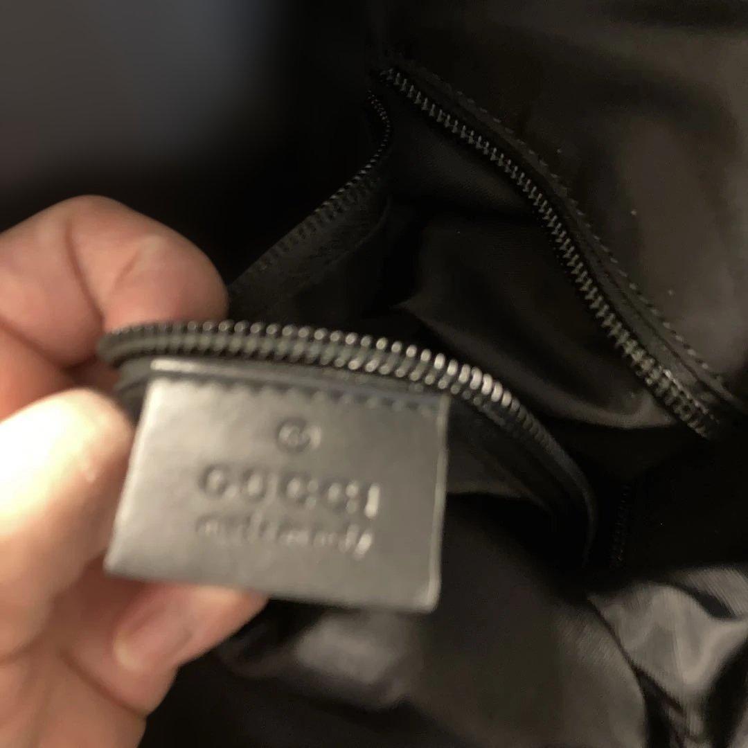 グッチ　シェリーライン　バックパック　リュック キャンバス　ユニセックス