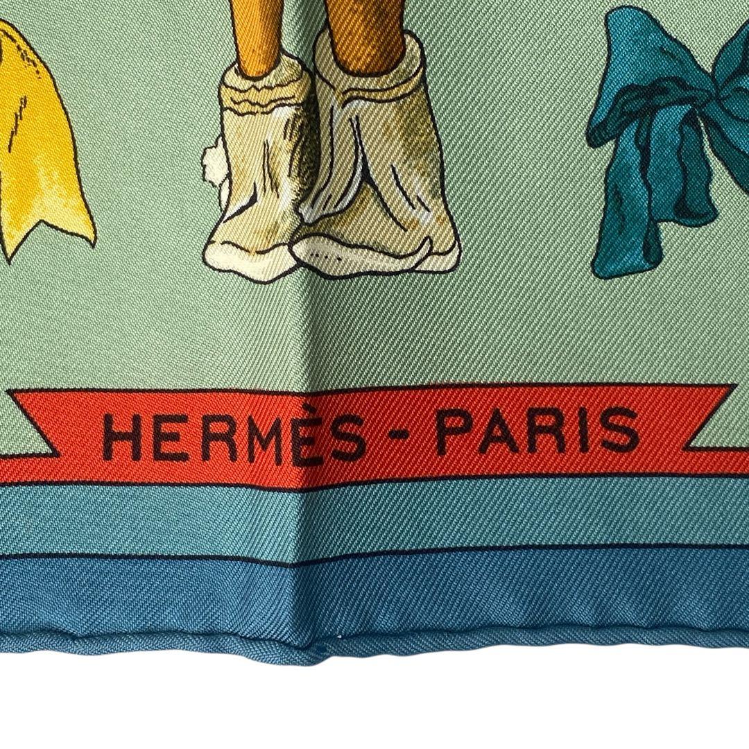 美品 エルメスHERMES カレ90 Kachinas（カチナ）