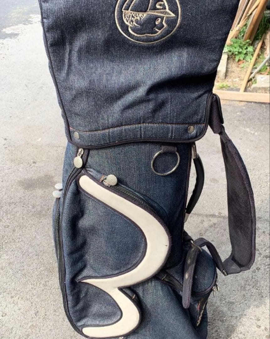 【売り切り】EVISU／エヴィスゴルフキャディーバック