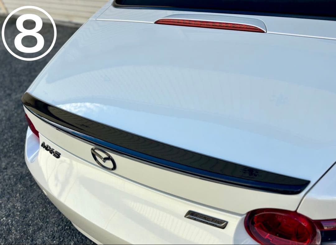 NDロードスター用　マツダスピード　リアスポイラー　ブリリアントブラック