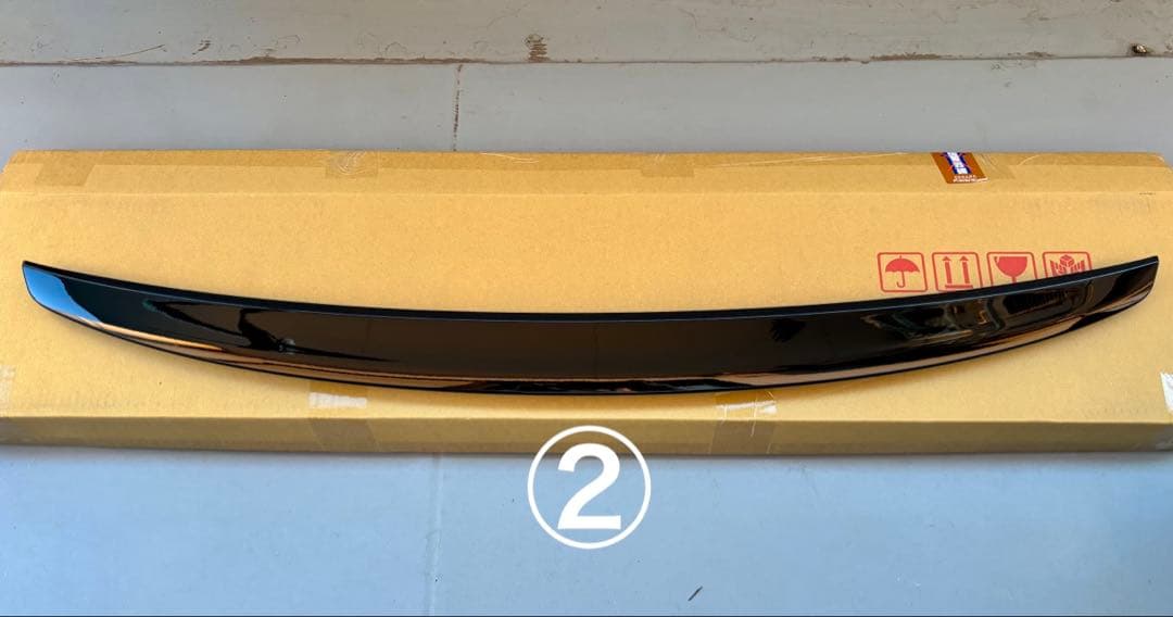 NDロードスター用　マツダスピード　リアスポイラー　ブリリアントブラック