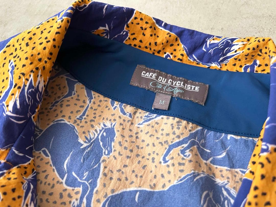 【美品】Café du Cyclisteグラベルシャツ（M）