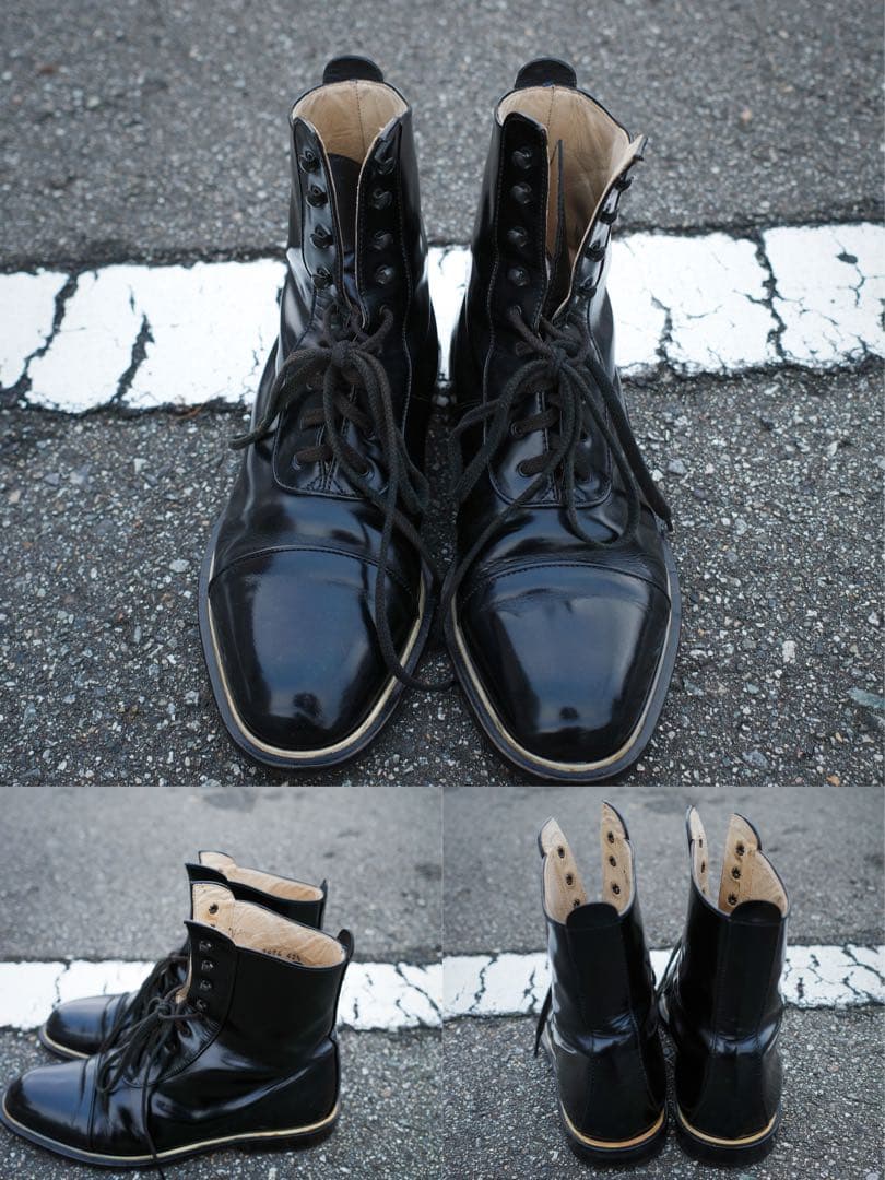 Gianfranco Ferre 編み上げブーツ