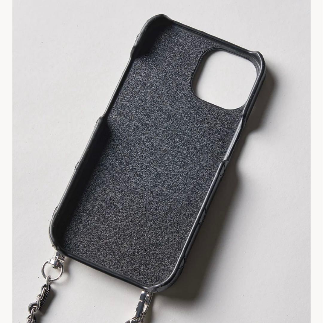 Darich DDキルティングiPhoneケース ブラック iPhone15