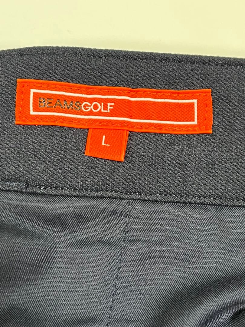 beams golfストレッチパンツ　ネイビー　未使用品