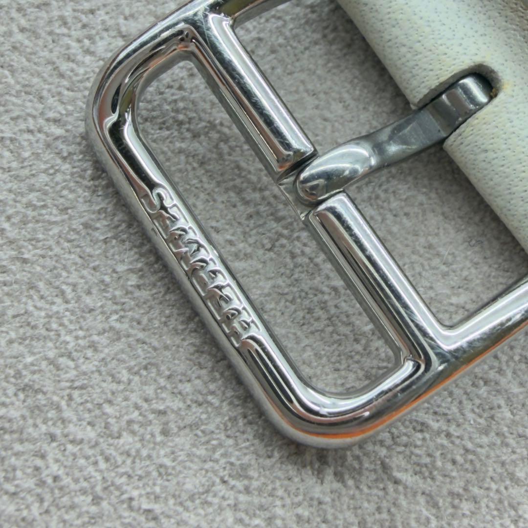 2969 希少品　Apple Watch エルメス　ホワイト　レザー　バンド