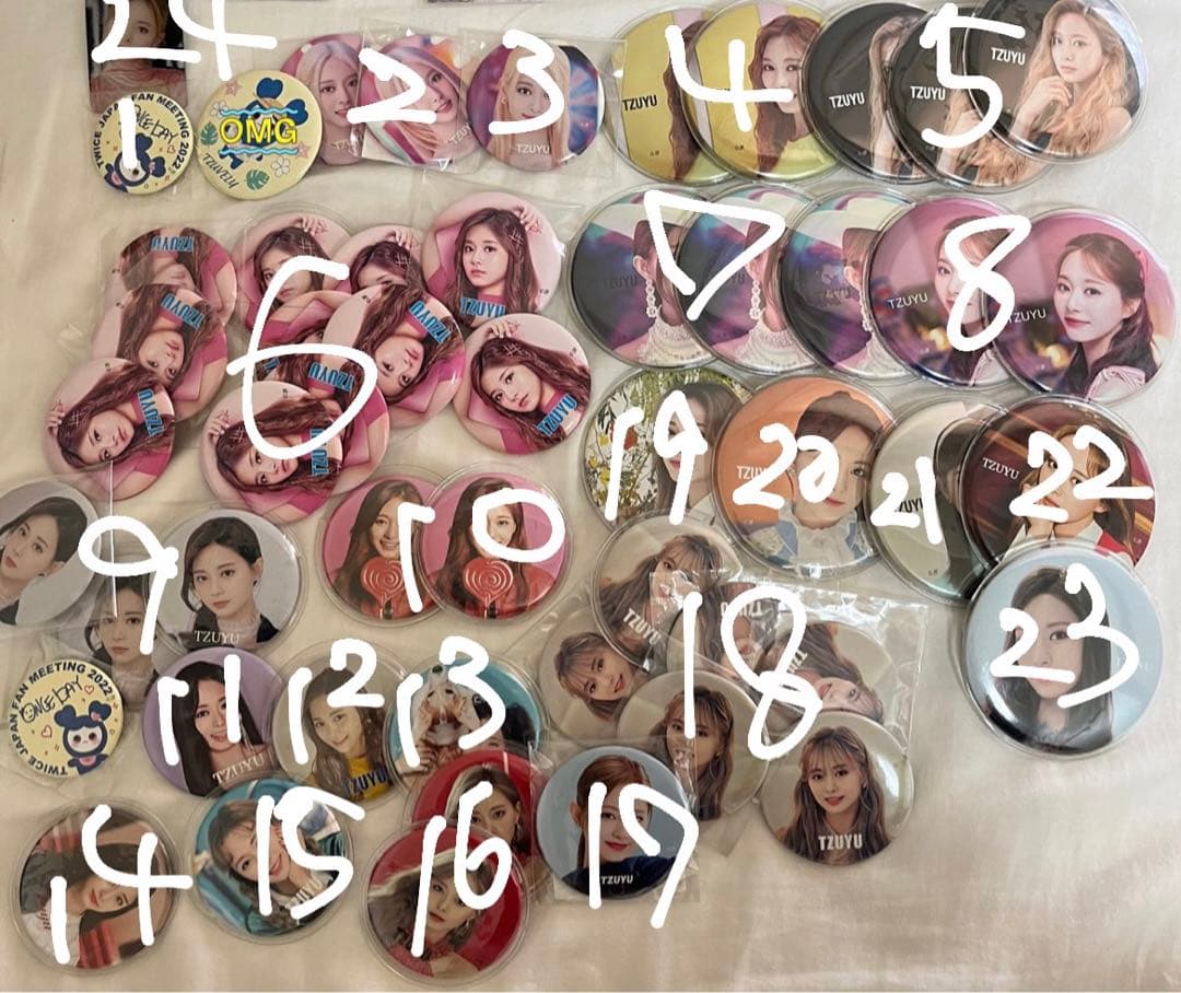 twice ツウィ 缶バッジ