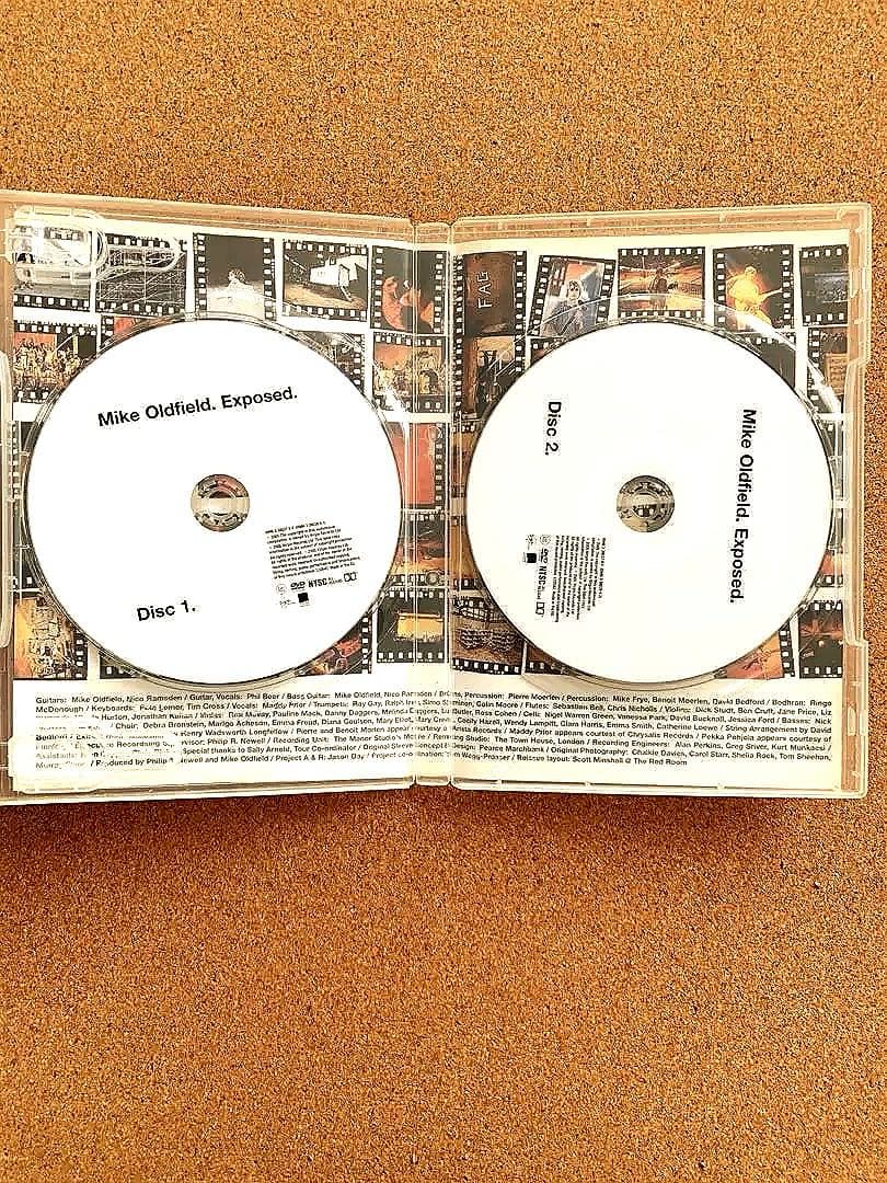 エクスポウズド/伝説の初期ライブ映像貴重2枚組」マイクオールドフィールド