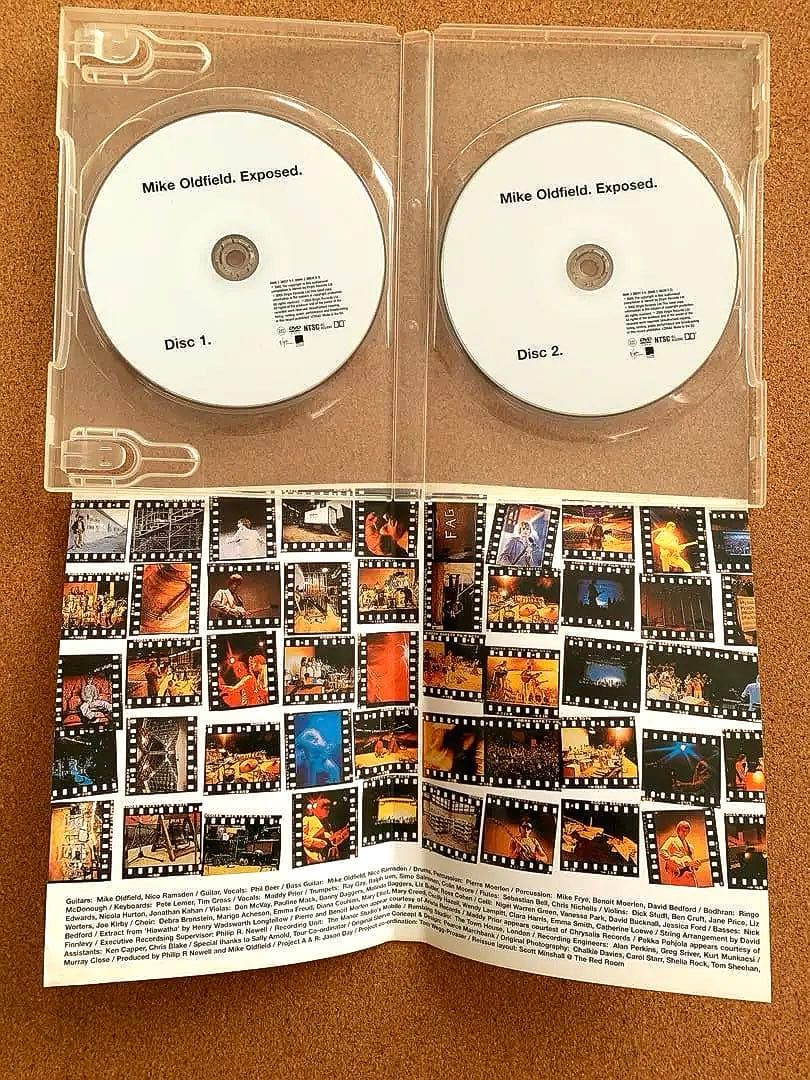 エクスポウズド/伝説の初期ライブ映像貴重2枚組」マイクオールドフィールド