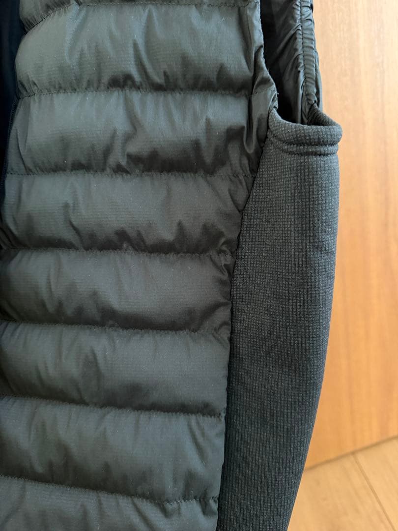 レディースMサイズ：THE NORTH FACE ダウンベスト ブラック