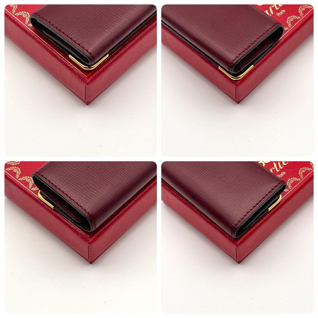 極美品✨ Cartier カルティエ キーケース マストライン 【カード付き】