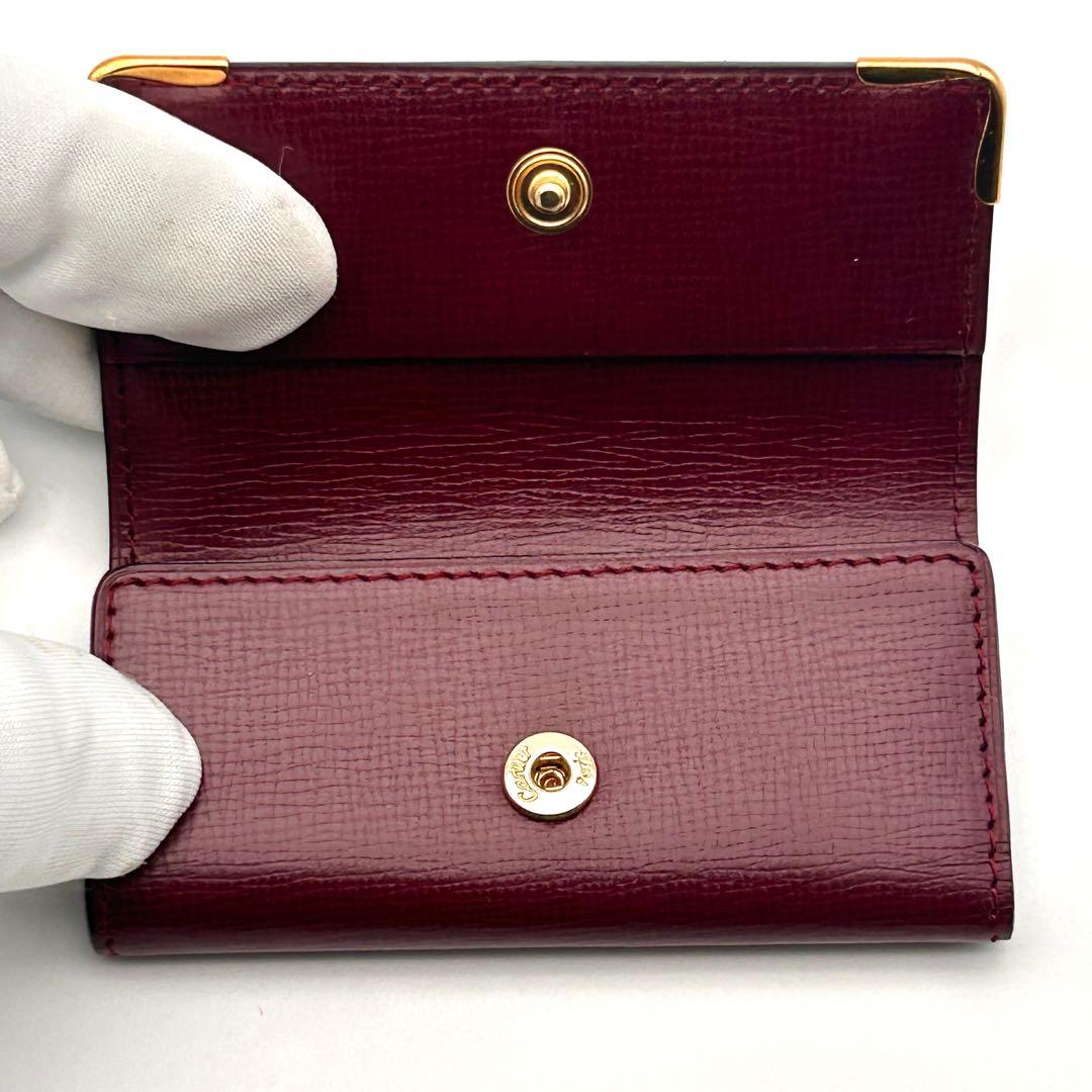 極美品✨ Cartier カルティエ キーケース マストライン 【カード付き】