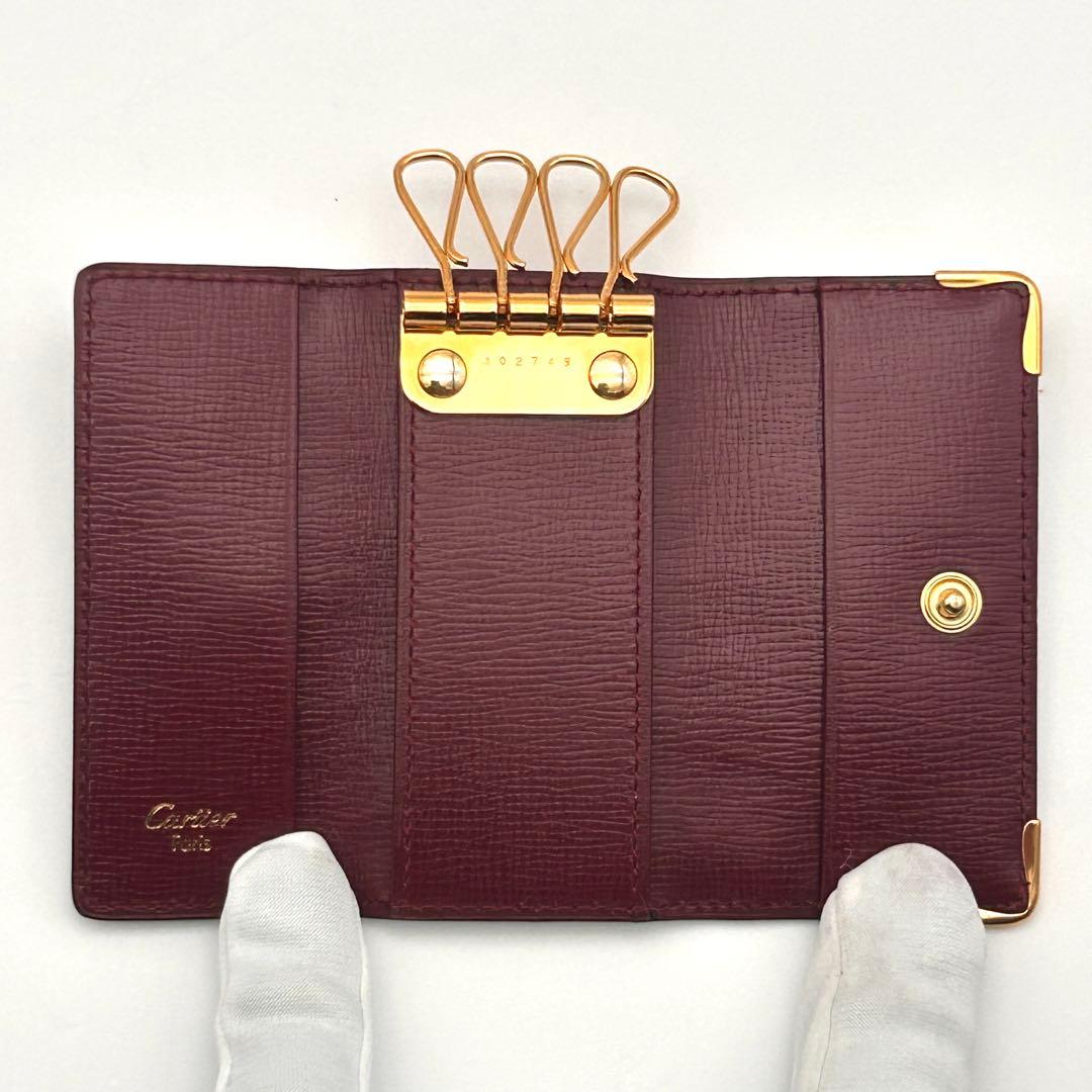 極美品✨ Cartier カルティエ キーケース マストライン 【カード付き】