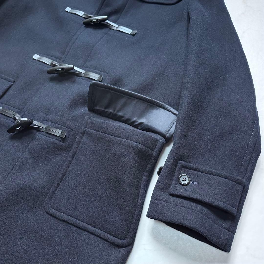 23AW 完売品◎ジェイプレス ダッフルコート シルクブレンド ウール 濃紺 M