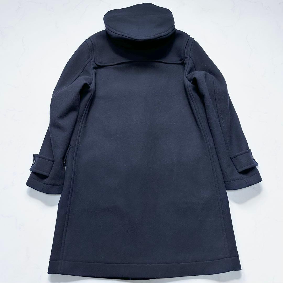 23AW 完売品◎ジェイプレス ダッフルコート シルクブレンド ウール 濃紺 M