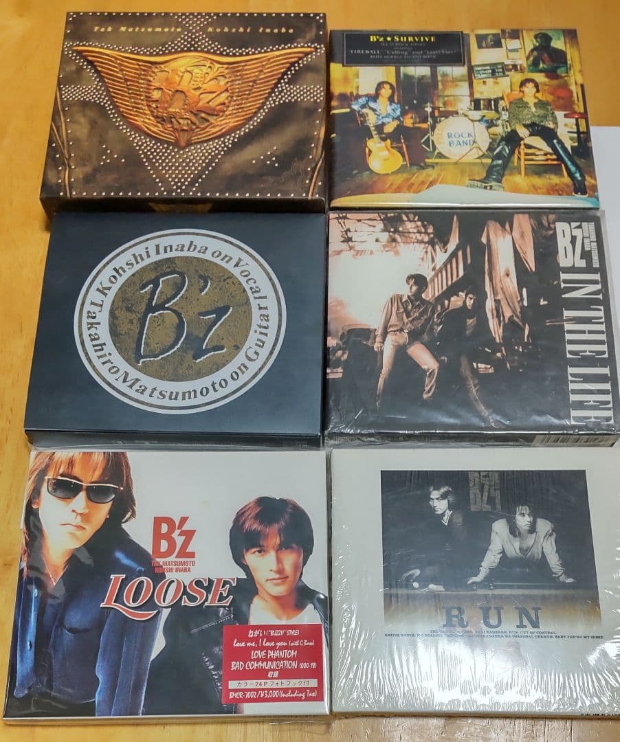B'z CDコレクション まとめ