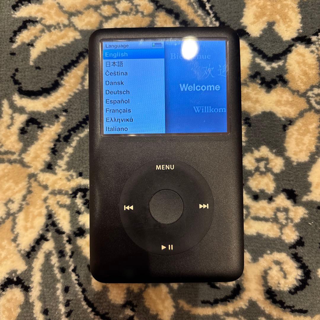 iPod classic 本体 80GB 動作確認済み ケーブル付き