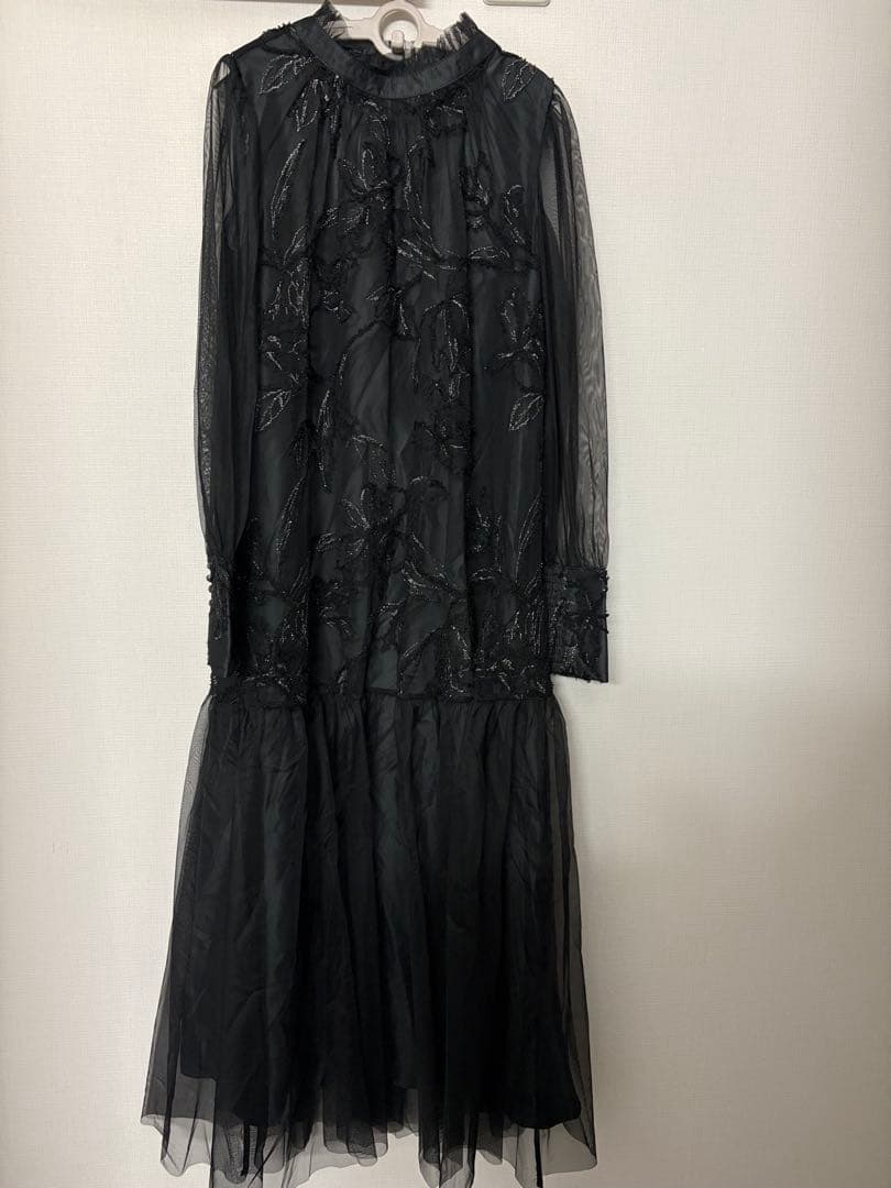 Dorry Doll フェザーフラワーチュールドレス