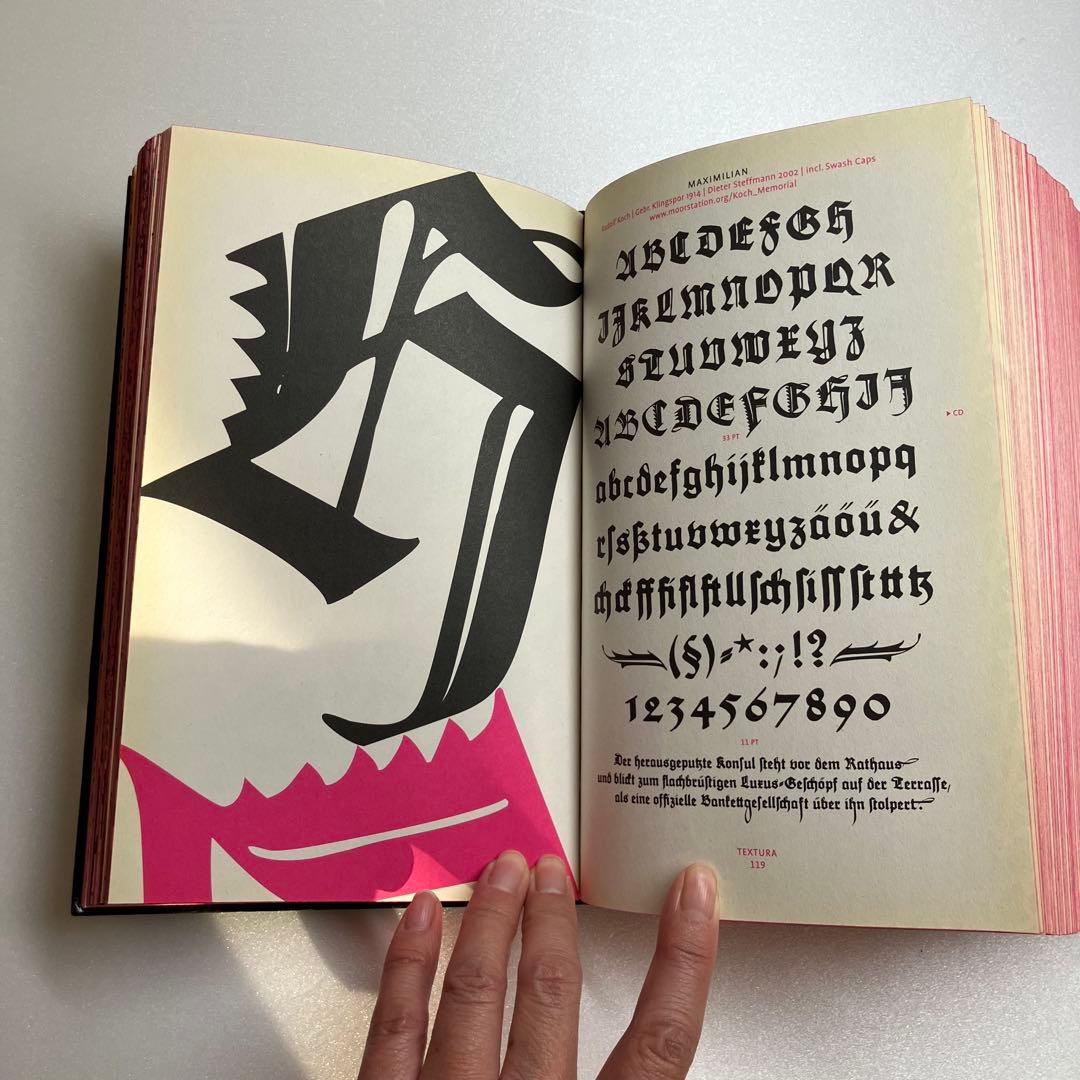 【洋書】フォントデザイン集 Fraktur Mon Amour