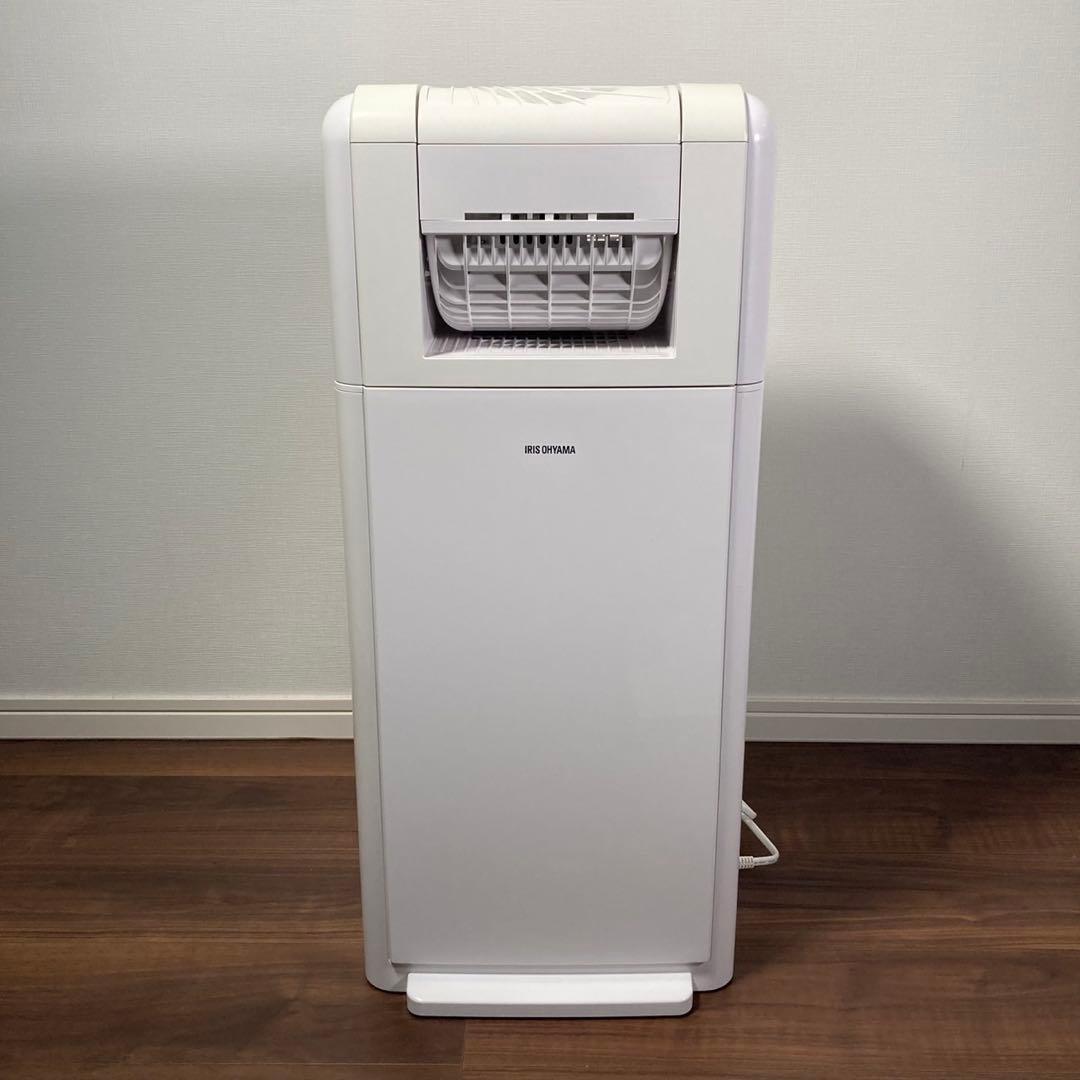 【美品】アイリスオーヤマ　サーキュレーター衣類乾燥機除湿機　IJDC-K80-W