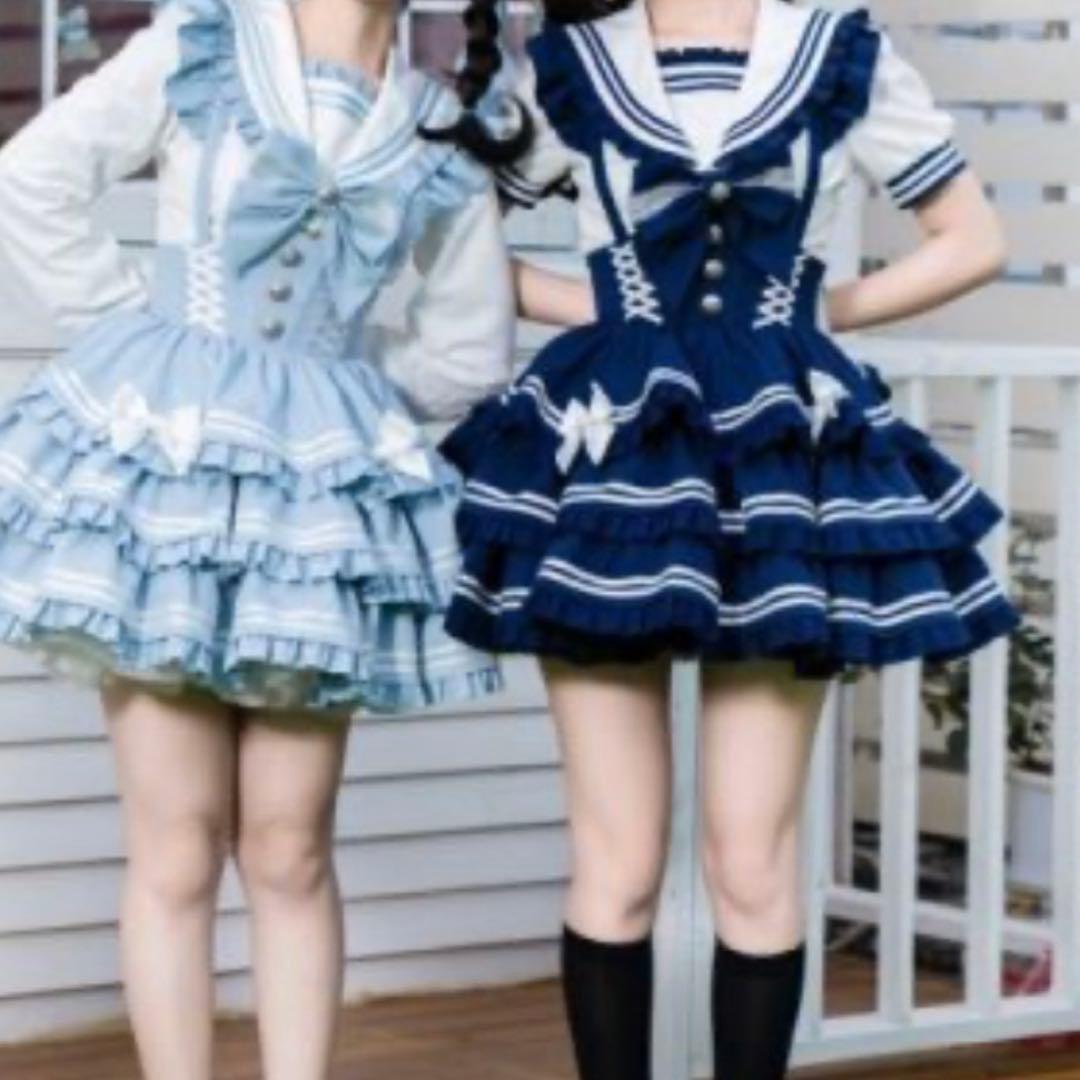 To Alice ミニスカ マリンアイドルハイウエストティアードスカート