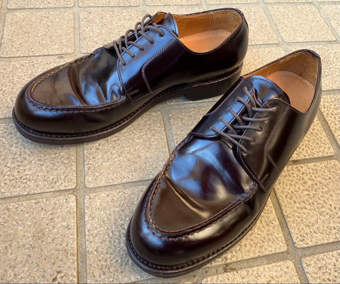 ジャランスリワヤ　United Arrows 別注　Uチップ レザーシューズ