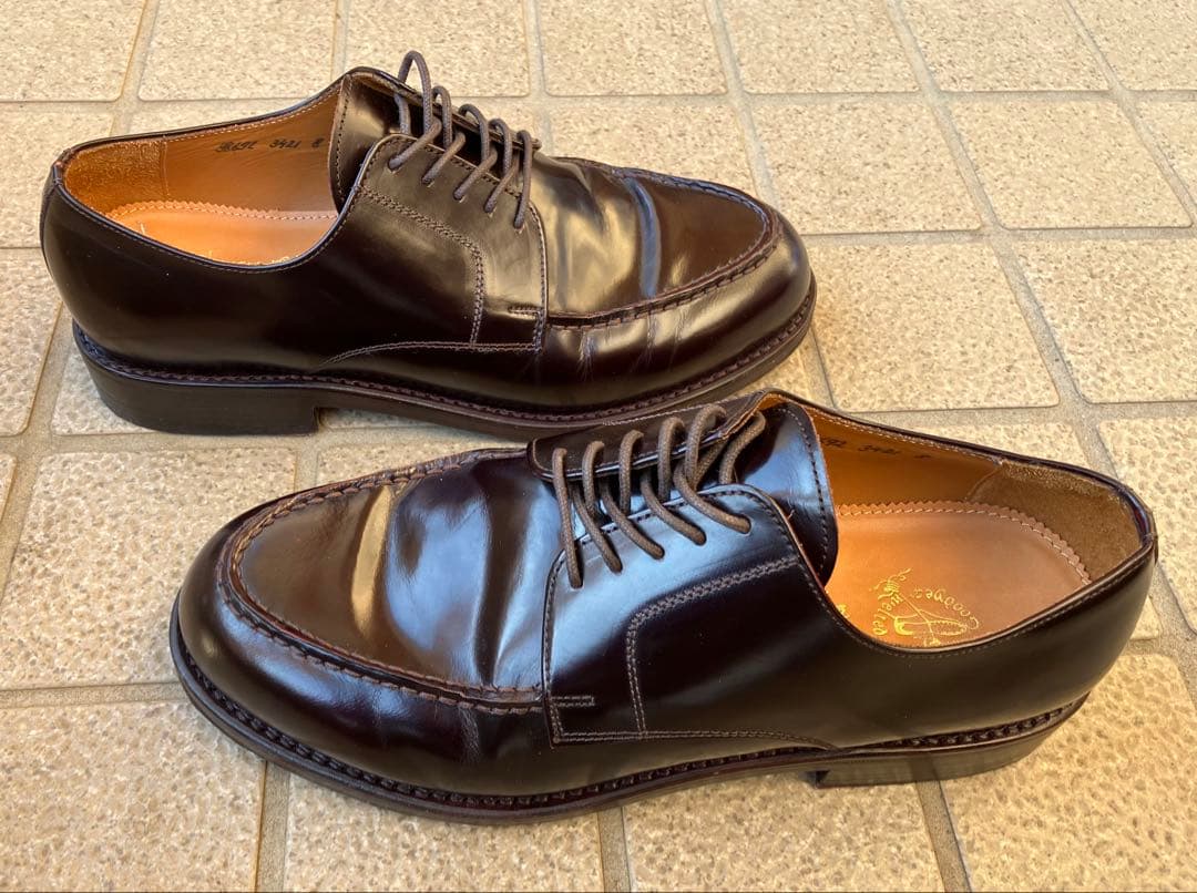 ジャランスリワヤ　United Arrows 別注　Uチップ レザーシューズ