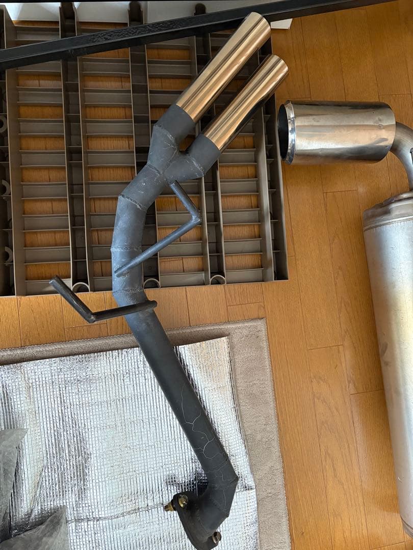 GR86 デュアルマフラー 86 brz リアピース