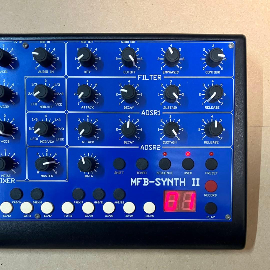 MFB Synth II アナログシンセ｜完動・日本語マニュアル付｜レア機種