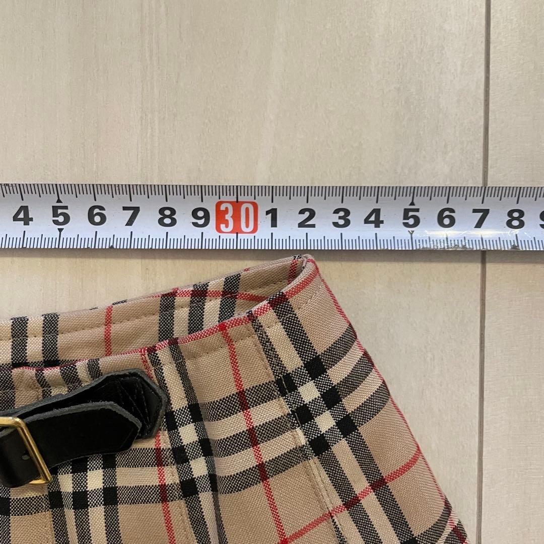 Burberry バーバリーブルーレーベル プリーツミニスカート サイズ36