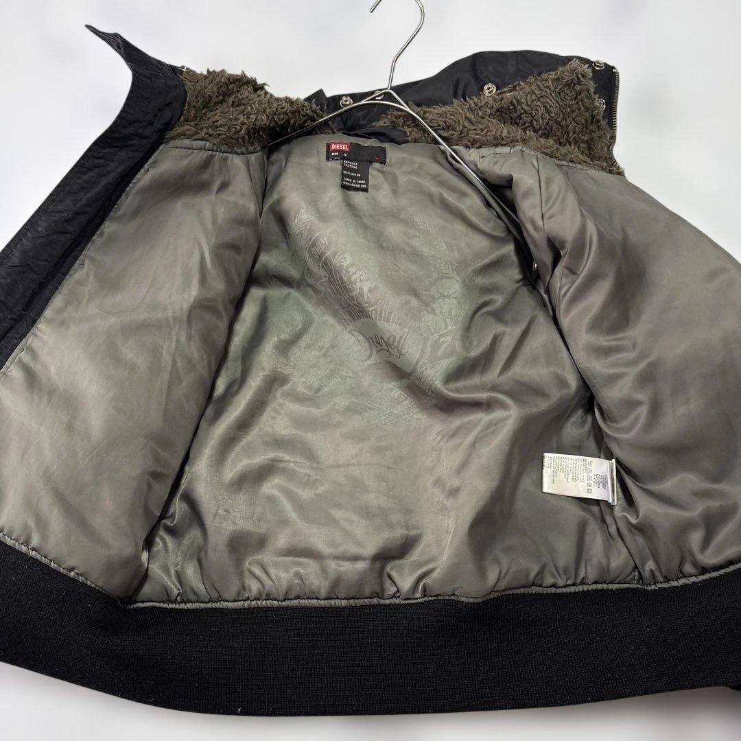 ✨大人気✨希少品DIESELディーゼル N2B MA-1 フライトジャケット黒
