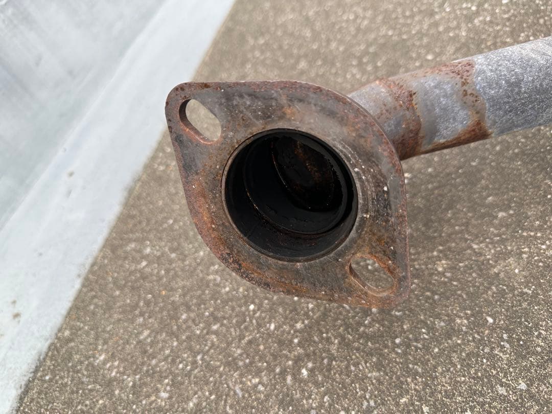 86 ZN6前期ワンオフ中間ストレートマフラー