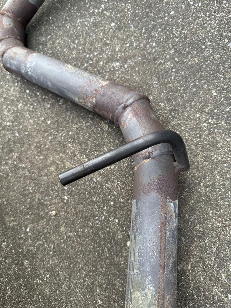 86 ZN6前期ワンオフ中間ストレートマフラー