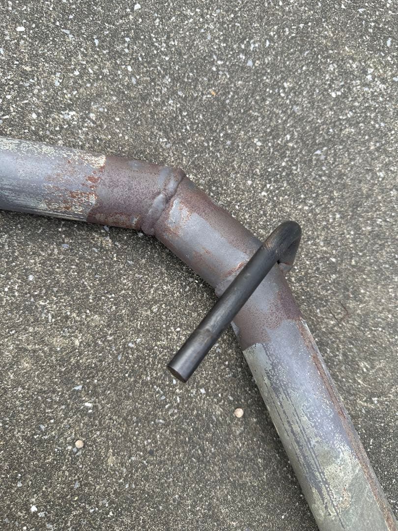 86 ZN6前期ワンオフ中間ストレートマフラー