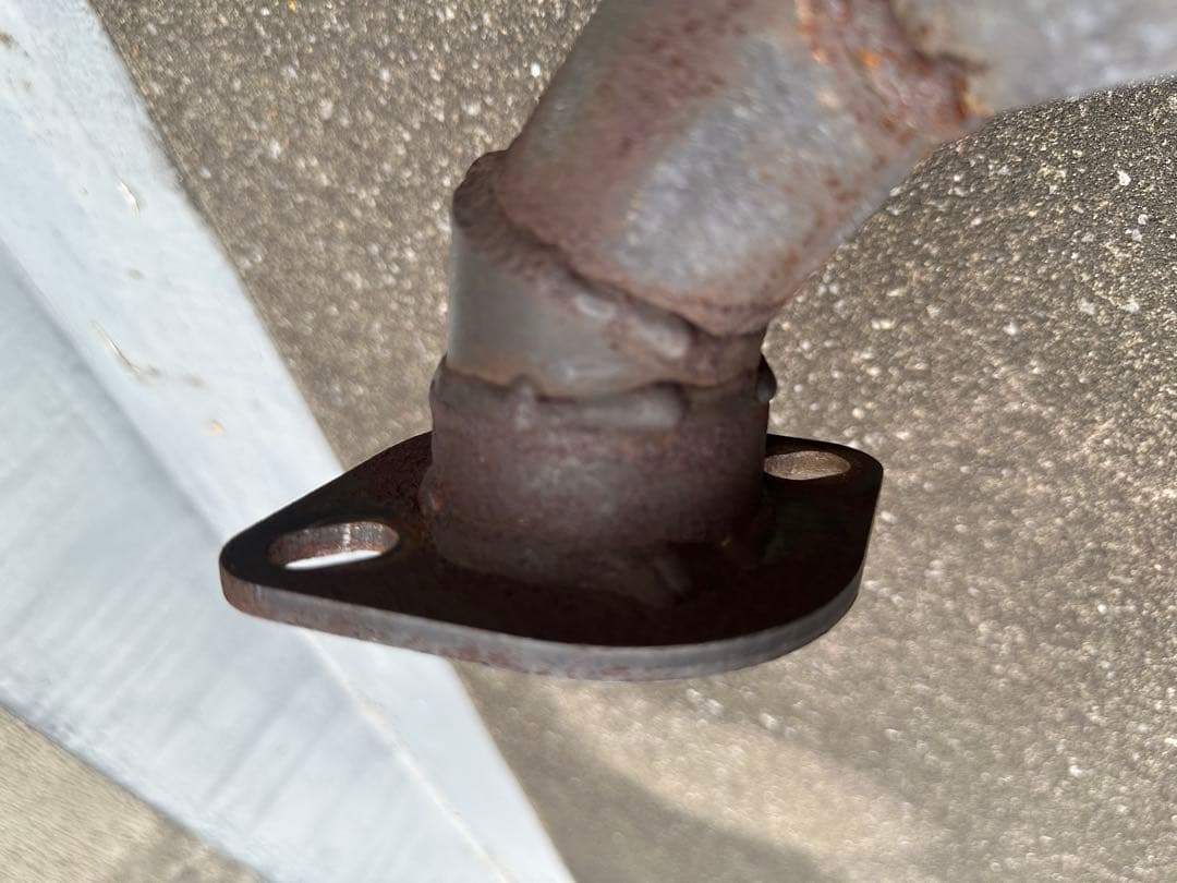 86 ZN6前期ワンオフ中間ストレートマフラー