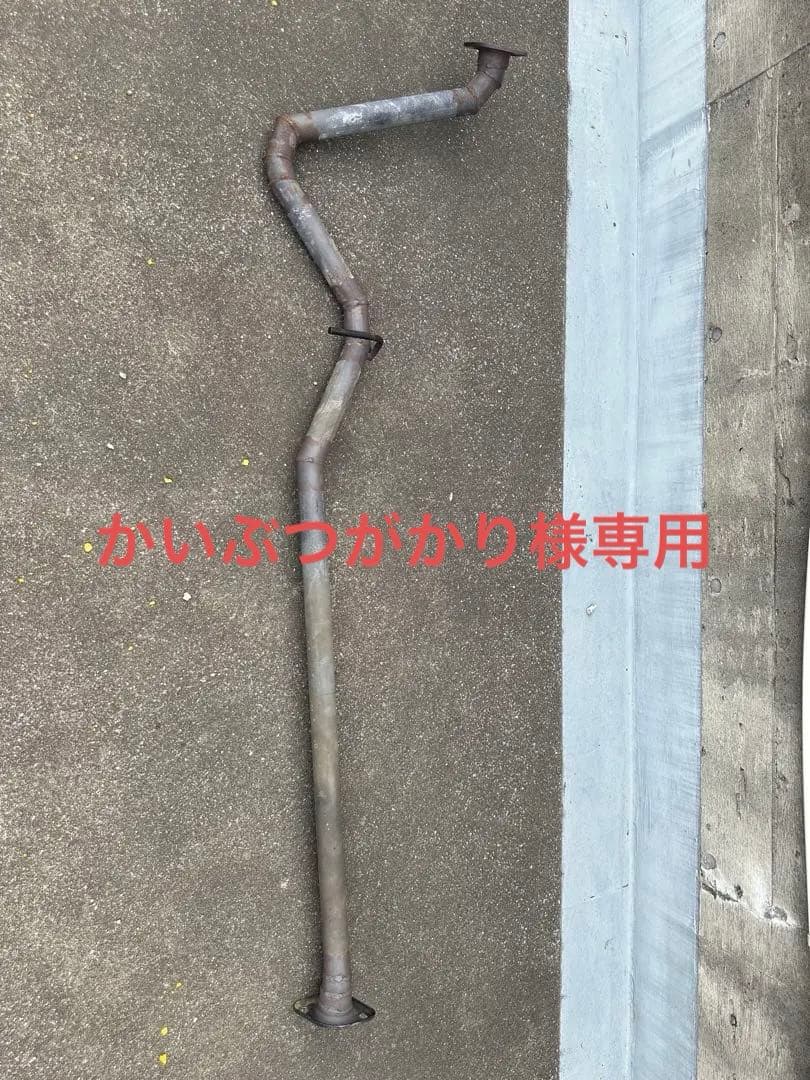 86 ZN6前期ワンオフ中間ストレートマフラー