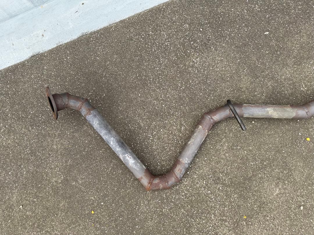 86 ZN6前期ワンオフ中間ストレートマフラー